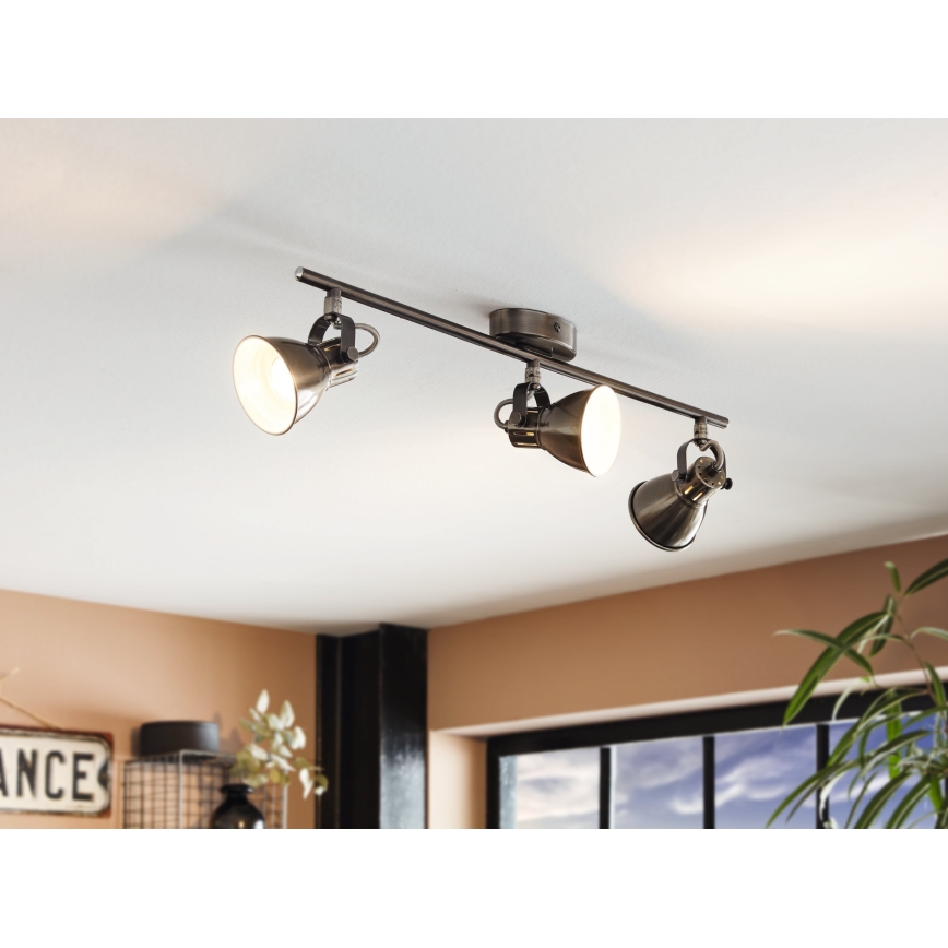 Eglo - Светодиодный прожектор 3xGU10/3,3W/230V