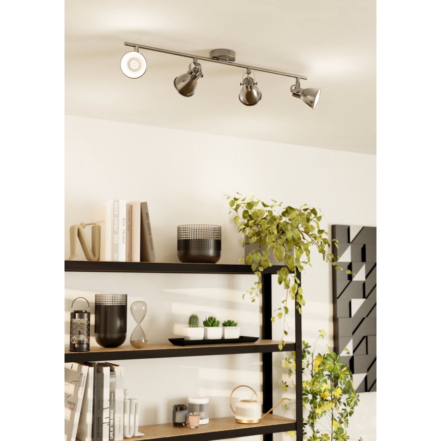 Eglo - Светодиодный прожектор 4xGU10/3,3W/230V
