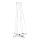 Eglo 96639 - Светодиодный подвесной светильник NEBREDA LED/6,7W+LED/8,7W/230V