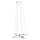 Eglo 96639 - Светодиодный подвесной светильник NEBREDA LED/6,7W+LED/8,7W/230V