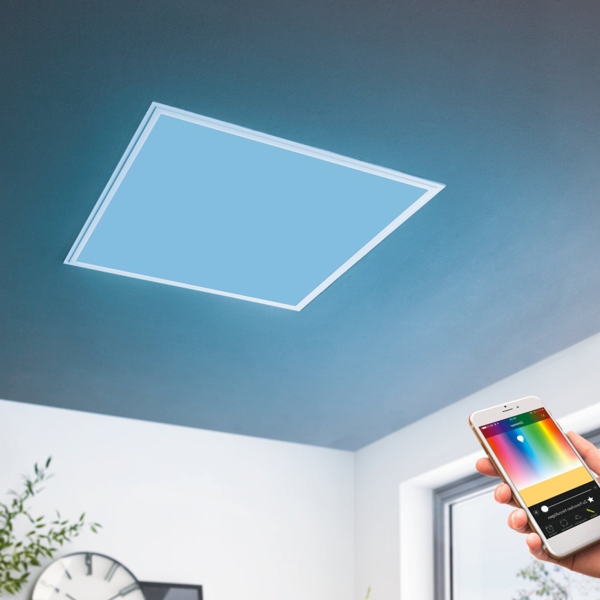Eglo - Светодиодный RGBW-светильник с регулированием яркости SALOBRENA-C LED/16W + дистанционное управление