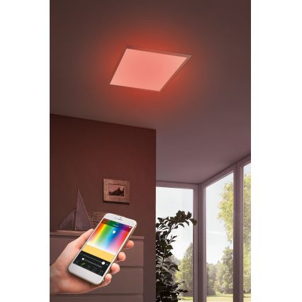 Eglo - Светодиодный RGBW-светильник с регулированием яркости SALOBRENA-C LED/16W + дистанционное управление