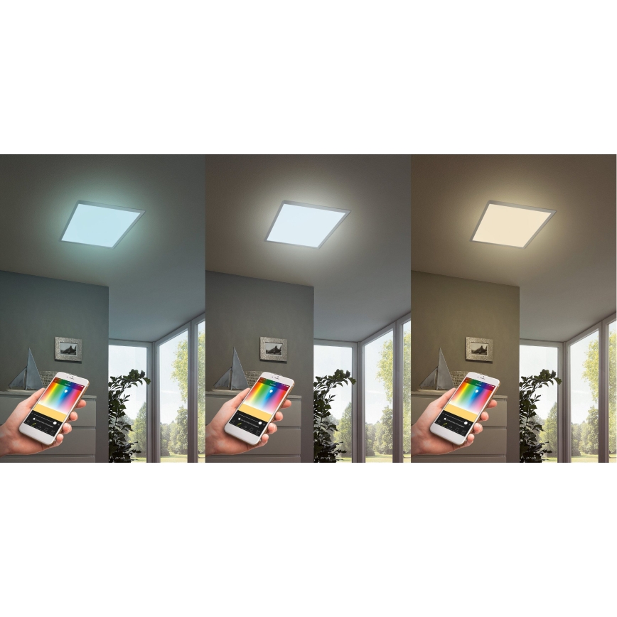 Eglo - Светодиодный RGBW-светильник с регулированием яркости SALOBRENA-C LED/16W + дистанционное управление