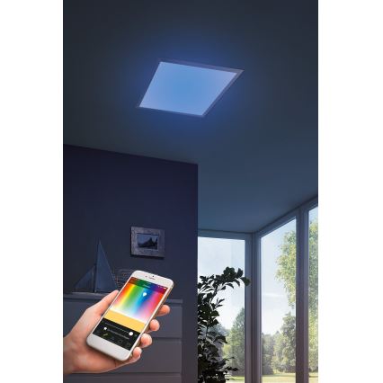 Eglo - Светодиодный RGBW-светильник с регулированием яркости SALOBRENA-C LED/16W + дистанционное управление