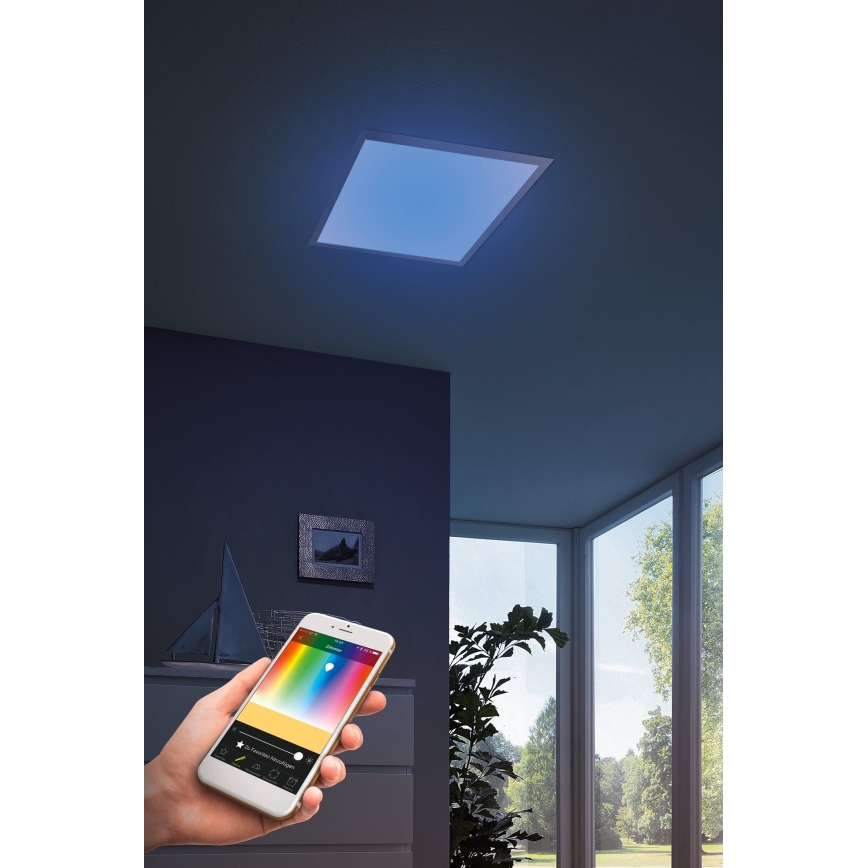 Eglo - Светодиодный RGBW-светильник с регулированием яркости SALOBRENA-C LED/16W + дистанционное управление