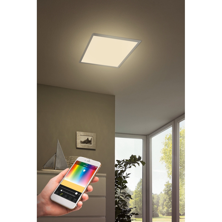 Eglo - LED RGBW Світильник з регулюванням яскравості SALOBRENA-C LED/30,5W/230V + пульт дистанційного керування