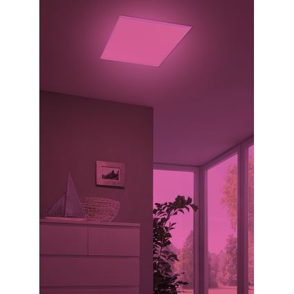 Eglo - LED RGBW Світильник з регулюванням яскравості SALOBRENA-C LED/30,5W/230V + пульт дистанційного керування