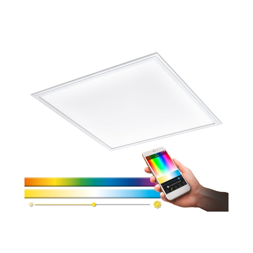 Eglo - LED RGBW Світильник з регулюванням яскравості SALOBRENA-C LED/30,5W/230V + пульт дистанційного керування