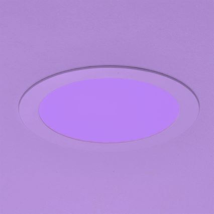 Eglo - LED RGBW диммируемый встраиваемый потолочный светильник FUEVA-C LED/15,6W/230V, диаметр 22,5 см