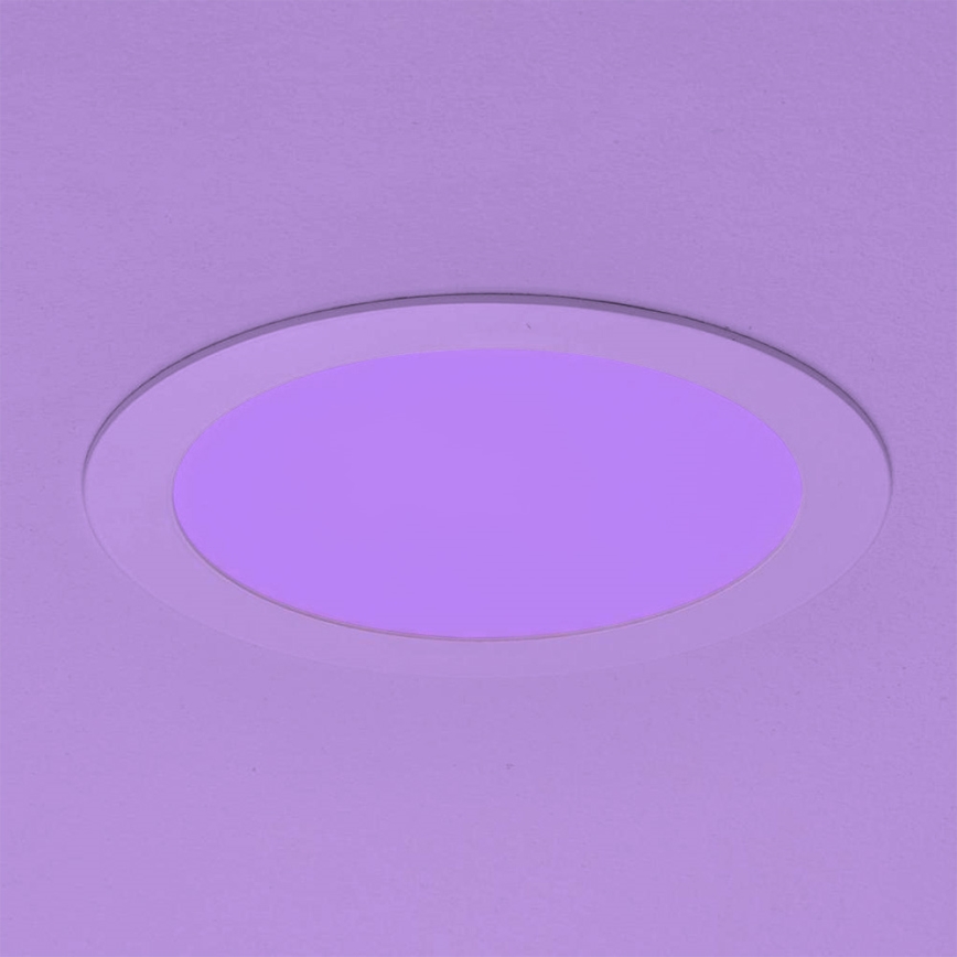 Eglo - Светодиодный встроенный RGBW-светильник с регулированием яркости FUEVA-C LED/15,6W/230V