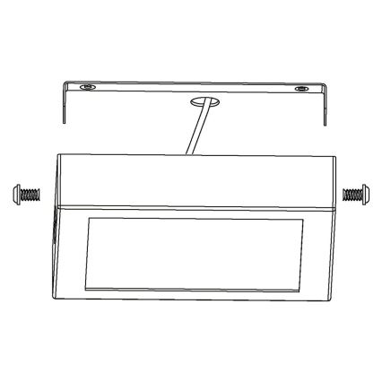 Eglo - Светодиодный потолочный RGBW-светильник с регулированием яркости FUEVA-C LED/15,6W/230V Bluetooth