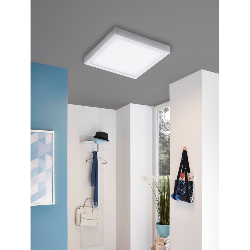 Eglo - светодиодный RGBW диммируемый потолочный светильник FUEVA-C LED/21W/230V 30x30 cm