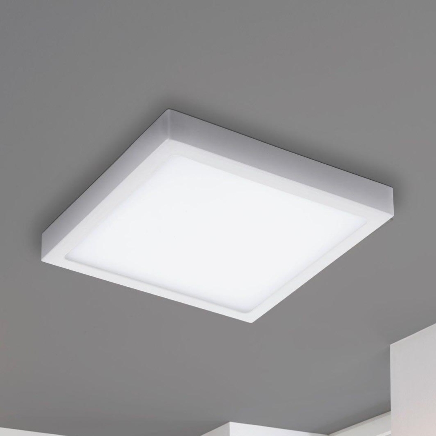 Eglo - светодиодный RGBW диммируемый потолочный светильник FUEVA-C LED/21W/230V 30x30 cm
