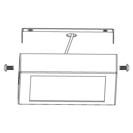 Eglo - Светодиодный потолочный RGBW-светильник с регулированием яркости FUEVA-C LED/21W/230V