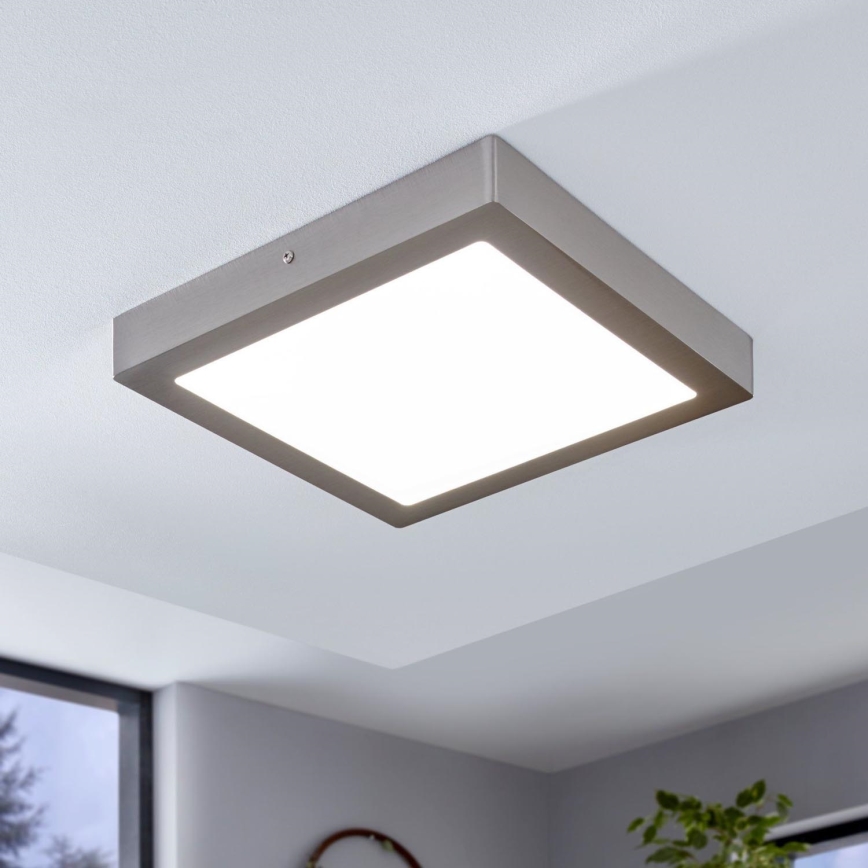 Eglo - димований стельовий світильник LED RGBW FUEVA-C LED/21W/230V 30x30 см