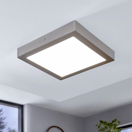 Eglo - диммируемый светодиодный потолочный светильник RGBW FUEVA-C LED/21Вт/230В 30x30 см