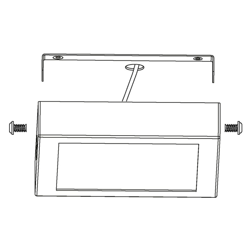 Eglo - Светодиодный потолочный RGBW-светильник с регулированием яркости FUEVA-C LED/21W/230V
