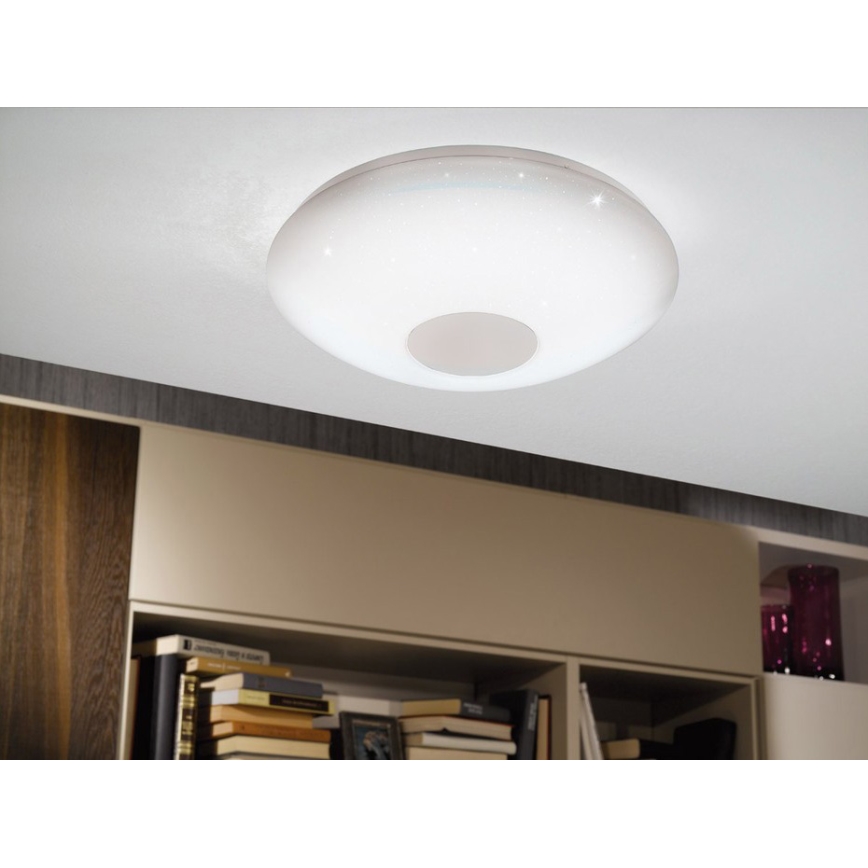 Eglo - Светодиодный потолочный RGBW-светильник с регулированием яркости VOLTAGO-C LED/17W/230V