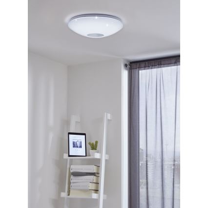 Eglo - Светодиодный потолочный RGBW-светильник с регулированием яркости VOLTAGO-C LED/17W/230V