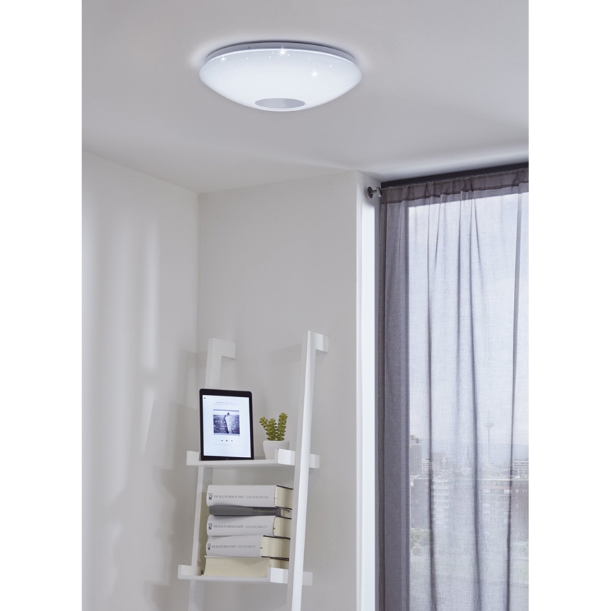 Eglo - Светодиодный потолочный RGBW-светильник с регулированием яркости VOLTAGO-C LED/17W/230V