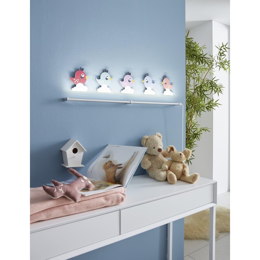 Eglo 96707 - Детский светодиодный настенный светильник SPARINO 3xLED/1,8W/230V