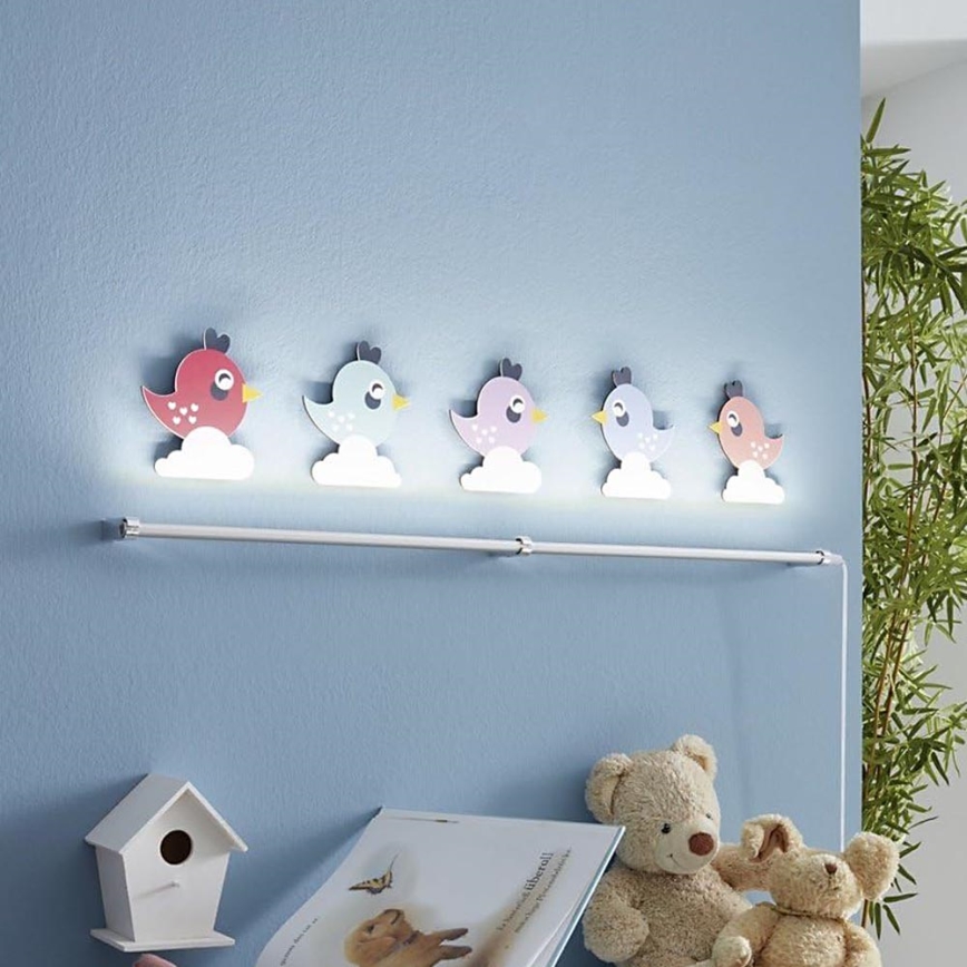 Eglo 96707 - Дитячий світлодіодний настінний світильник SPARINO 3xLED/1,8W/230V