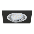 Eglo 96759 - Светодиодный подвесной потолочный светильник TERNI 1 1xGU10/5W/230V черный