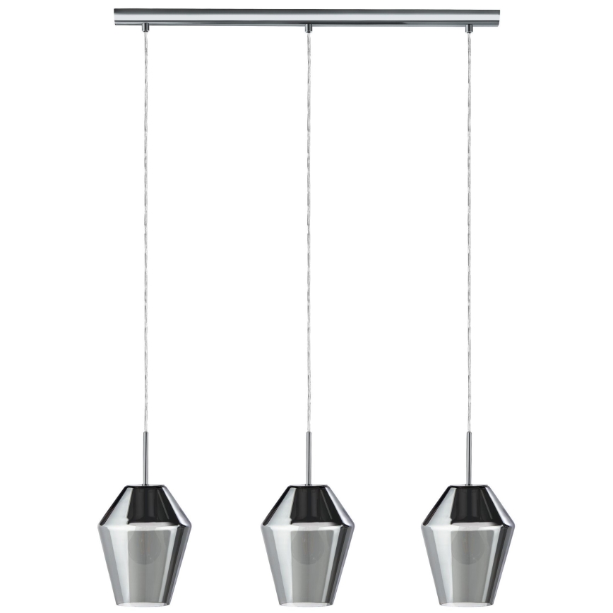 Eglo 96774 - Подвесная люстра на тросе MURMILLO 3xE27/28W/230V