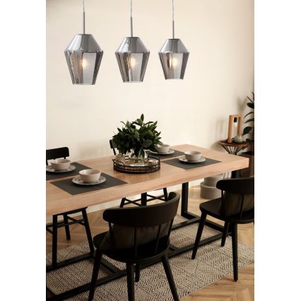 Eglo 96774 - Подвесная люстра на тросе MURMILLO 3xE27/28W/230V