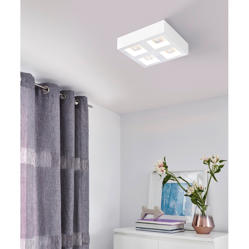 Eglo - Світлодіодний стельовий світильник 4xLED/6,3W/230V