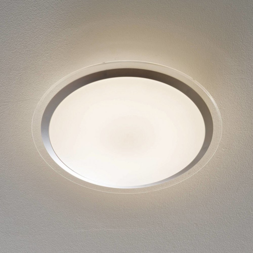 Eglo - LED з регульованою яскравістю Настінний / стельовий світильник COMPETA-C LED/17W/230V