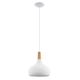 Eglo - Подвесной светильник 1xE27/60W/230V диаметр 28 см белый