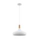 Eglo - Подвесной светильник 1xE27/60W/230V диаметр 40 см белый