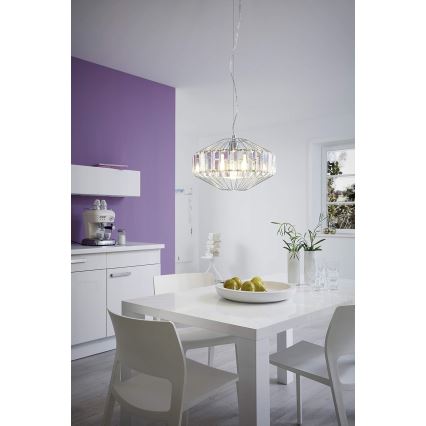 Eglo 96987 - Подвесная люстра PEDROLA 1xE27/60W/230V