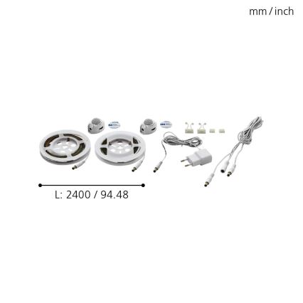 Eglo - НАБІР 2x Світлодіодна стрічка з датчиком руху 2xLED/36x0,1W/230V 2,4 м