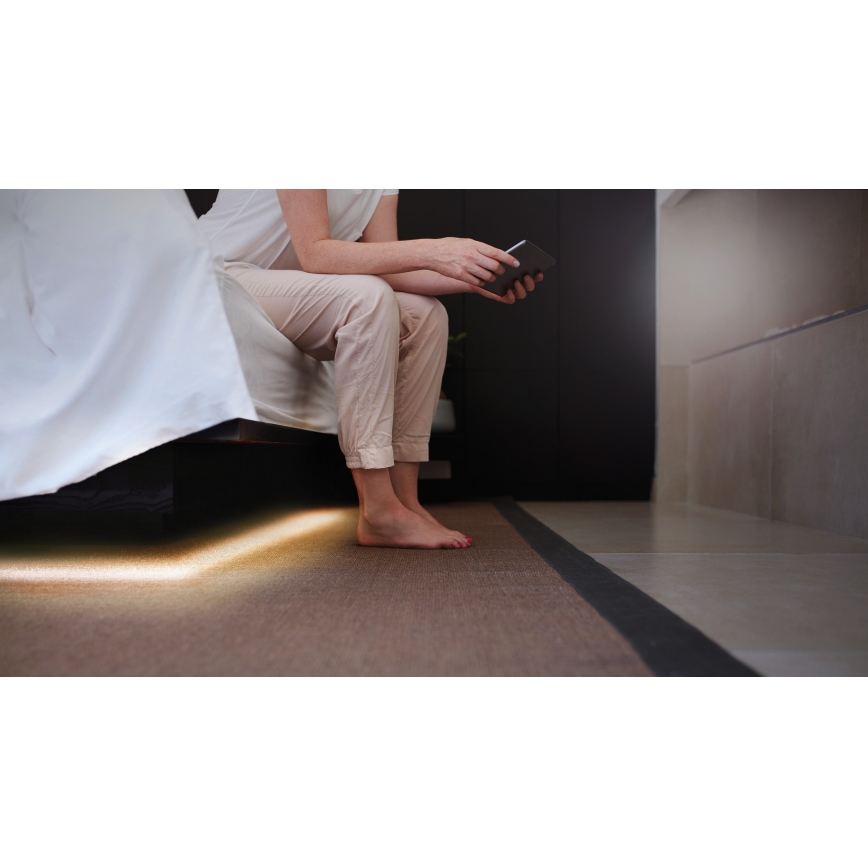 Eglo - НАБОР из 2 светодиодных лент с датчиком движения 2xLED/36x0,1W/230V 2,4 м