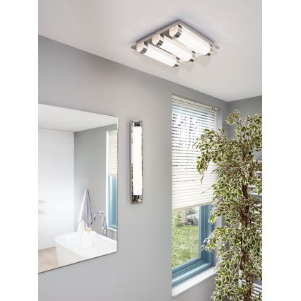 Eglo - Светодиодный настенный светильник для ванной комнаты 1xLED/19W/230V IP44