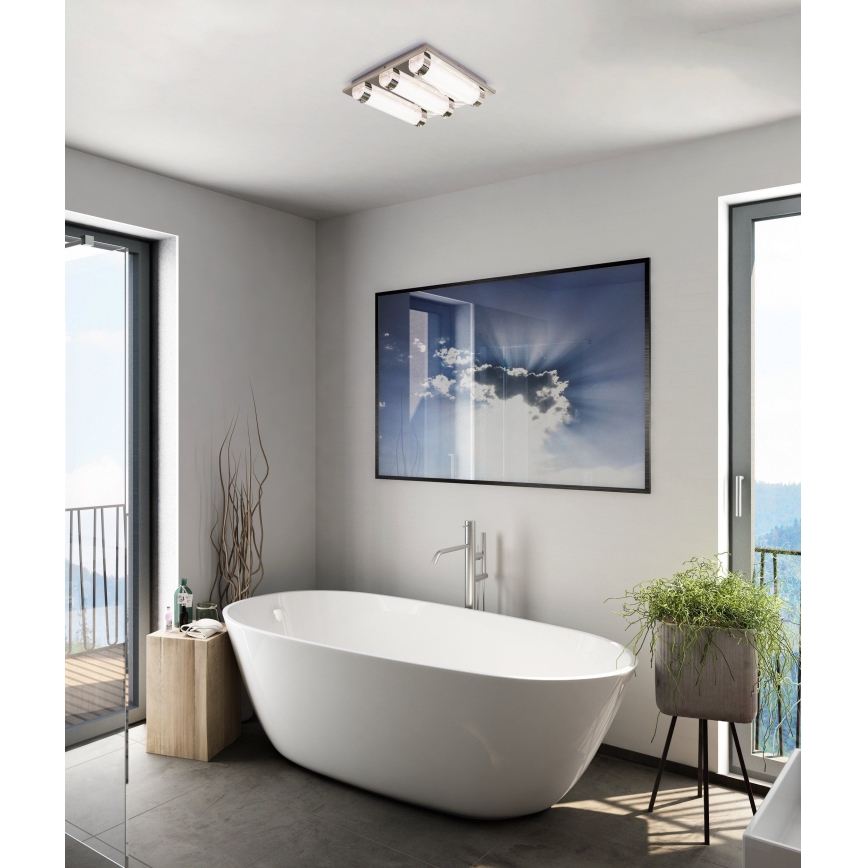 Eglo - Светодиодный потолочный светильник для ванной комнаты 3xLED/7W/230V IP44