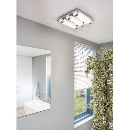 Eglo - Светодиодный потолочный светильник для ванной комнаты 3xLED/7W/230V IP44