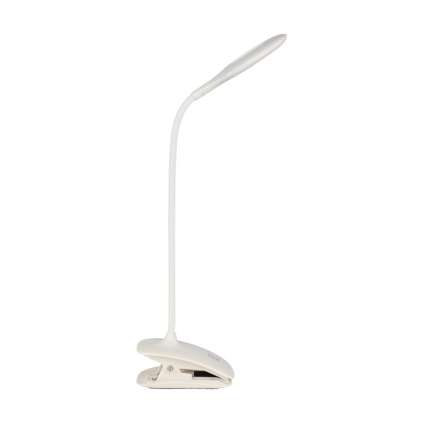 Eglo - LED Лампа з затискачем та регулюванням яскравості 1xLED/3W/230V 500 mAh білий