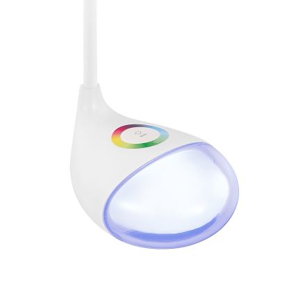 Eglo - Світлодіодна настільна лампа з регульованою яскравістю 1xLED/2,2W+0,3W/230V RGB