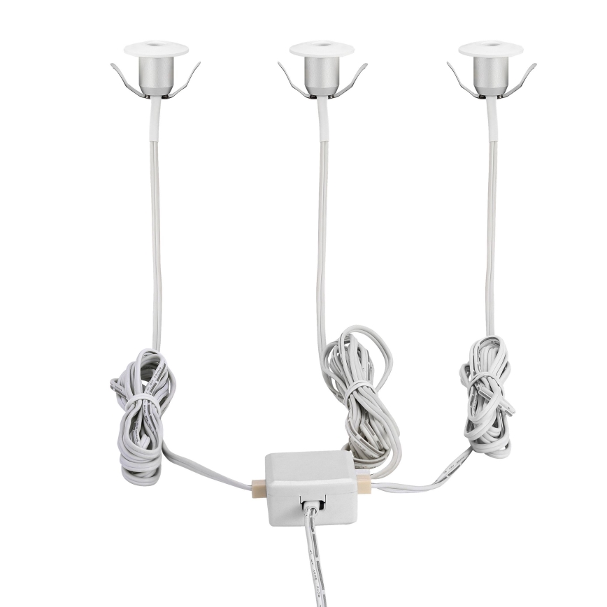 Eglo - Светодиодный светильник для ванной комнаты 3xLED/1W/230V IP44