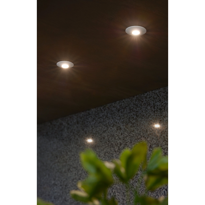 Eglo - Светодиодный светильник для ванной комнаты 3xLED/1W/230V IP44