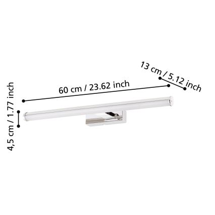 Eglo - Светодиодная подсветка для зеркала в ванной комнате 1xLED/11W/230V IP44