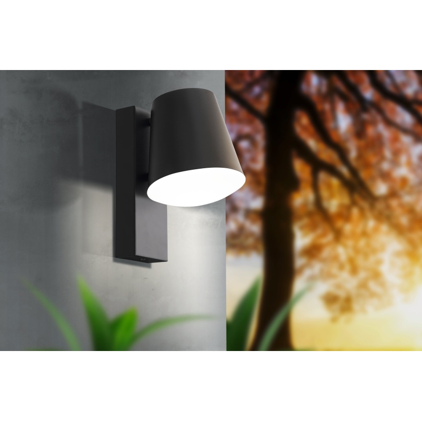 Eglo - Зовнішній настінний світильник 1xE27/10W/230V IP44
