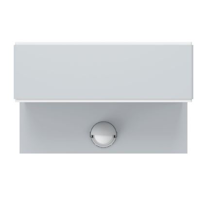 Eglo - Вуличний світлодіодний настінний світильник з датчиком 2xLED/5,6W/230V IP44