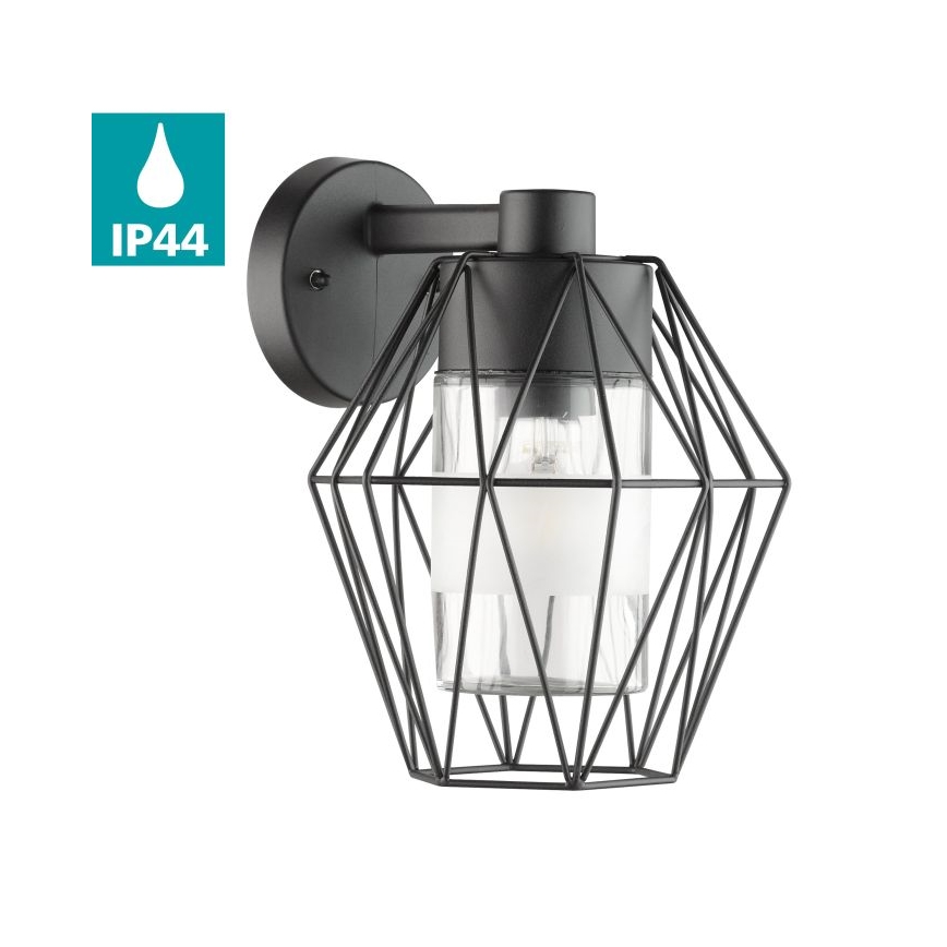 Eglo - Зовнішній настінний світильник 1xE27/60W/230V IP44