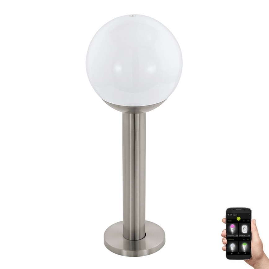 Eglo - Вулична LED лампа з регулюванням яскравості NISIA-C 1xE27/9W/230V 525 мм IP44