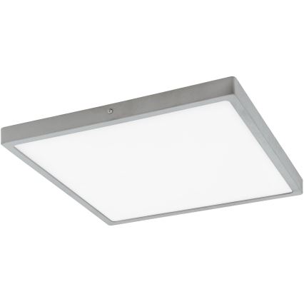 Eglo - Светодиодный потолочный угловой светильник 1xLED/25W/230V серебряный