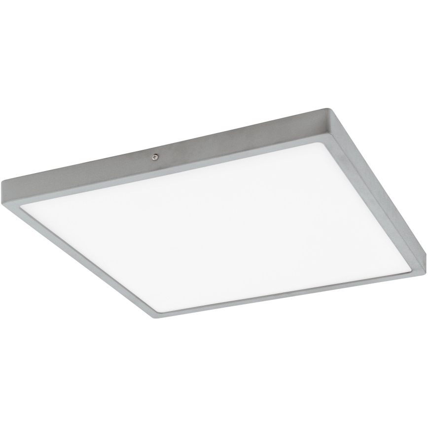Eglo - Светодиодный потолочный угловой светильник 1xLED/25W/230V серебряный